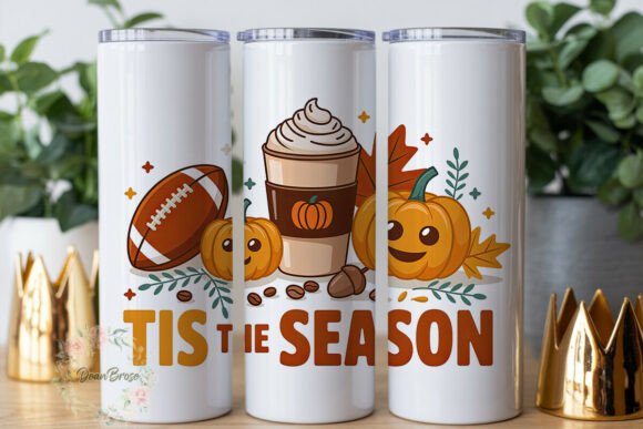 Autumn Harvest Fall Vibes Tumbler Wrap