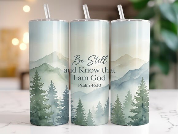 Be Still Know That Faith Tumbler Wrap: Graphics Review